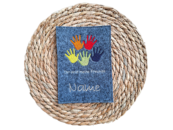 Meine Freunde Gotteslobhülle - Vollstick Stickdatei